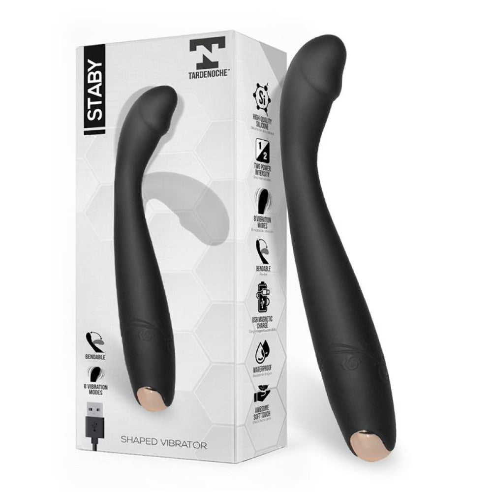 Staby Silicone G-Spot Rechargeable Vibrator