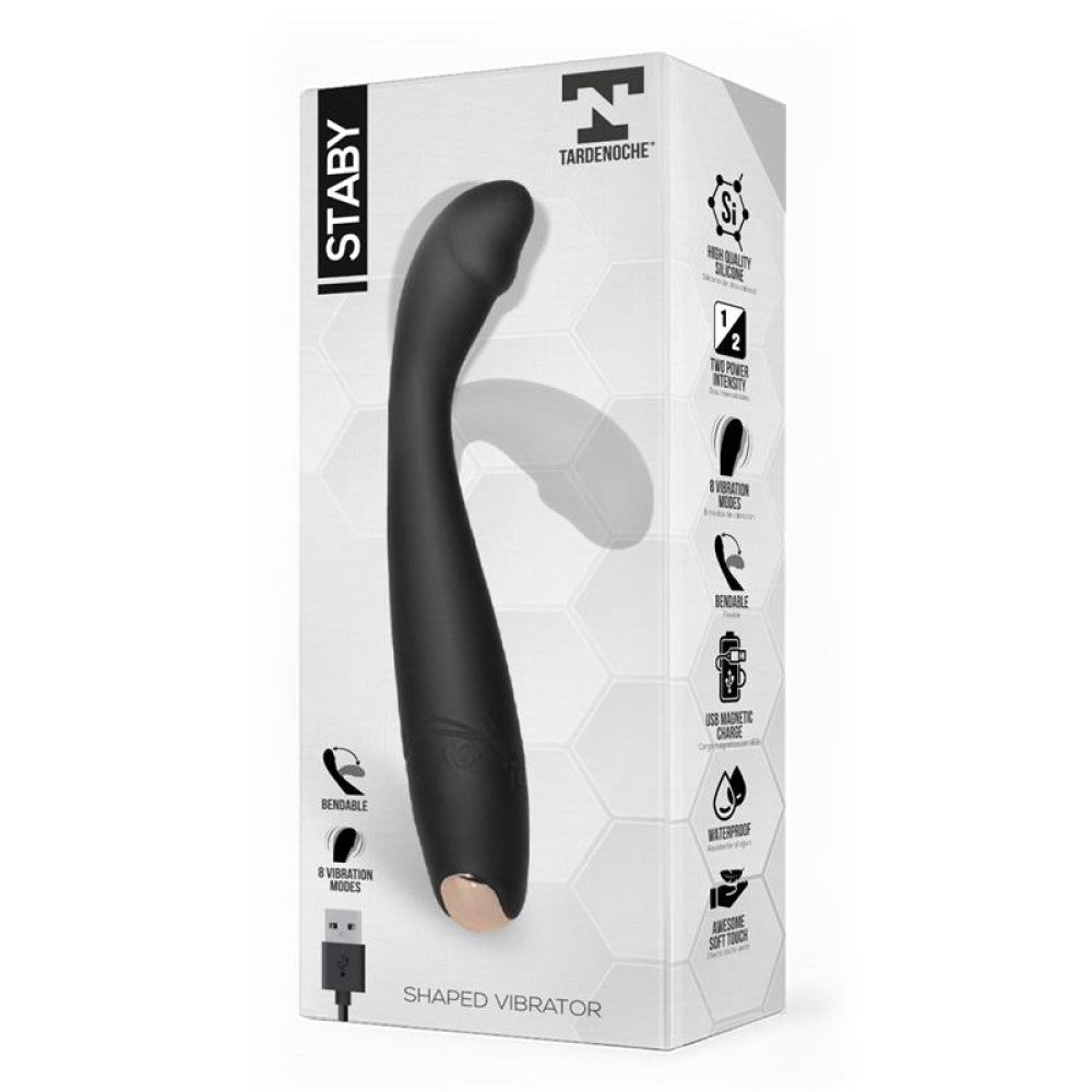 Staby Silicone G-Spot Rechargeable Vibrator