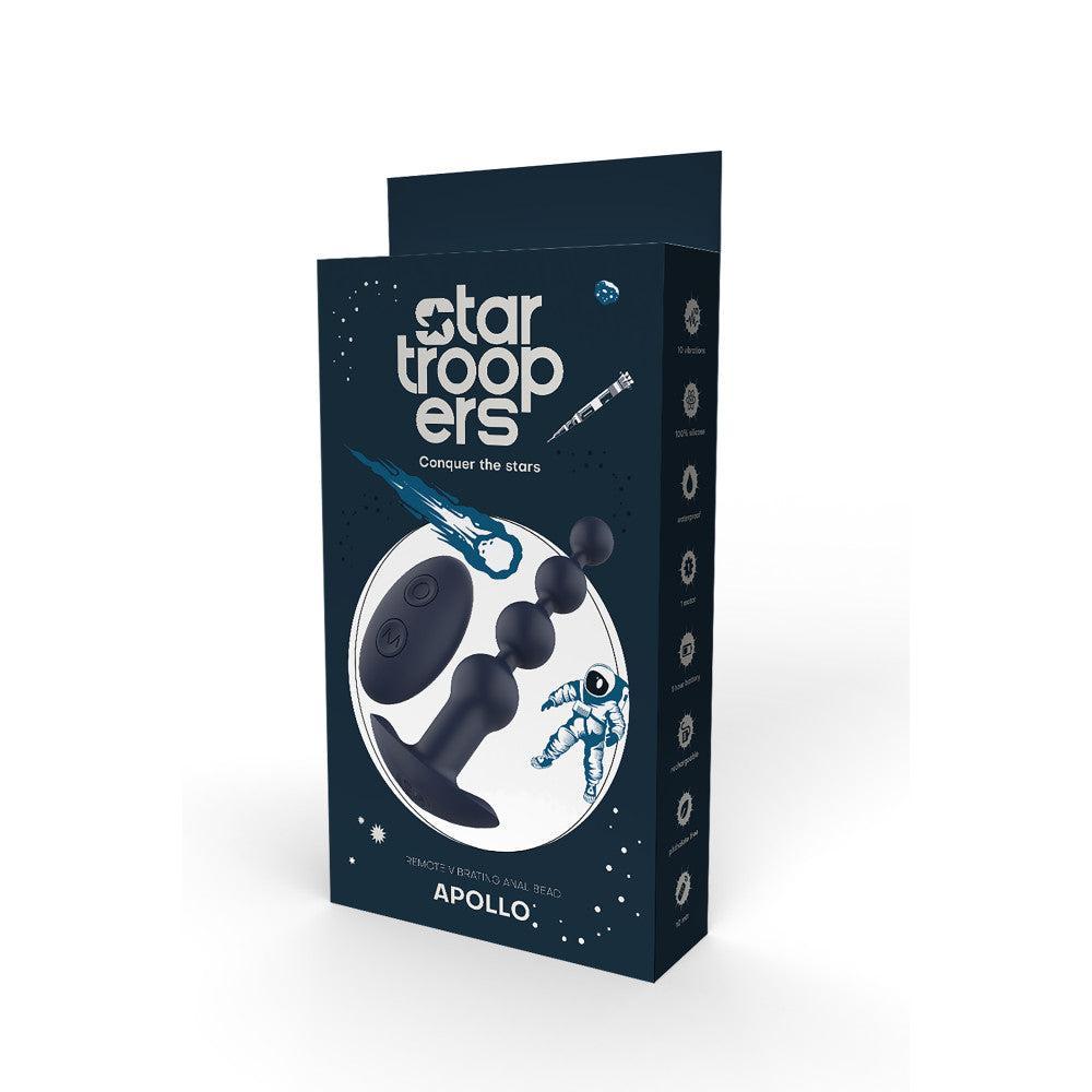 Star Troopers Apollo Remote Control Rechargeable Silicone Anal Beads