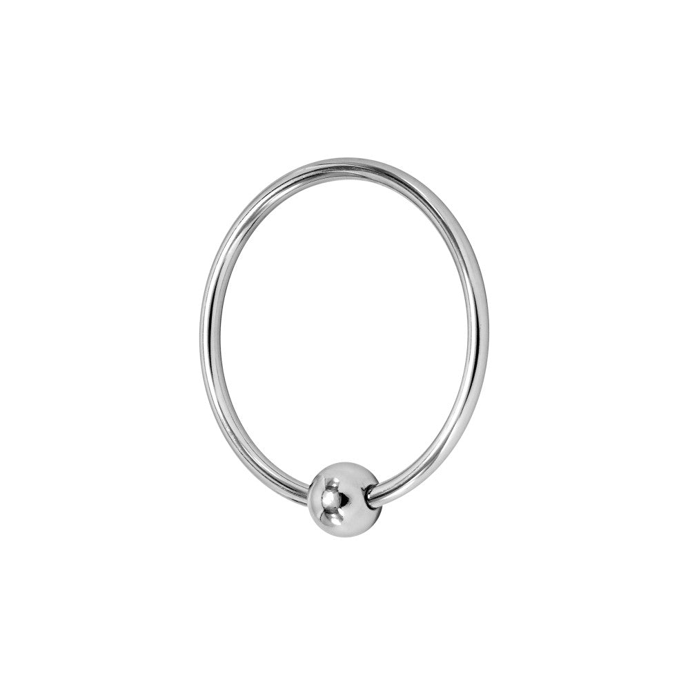 Steel cock ring Locked Single Torc 4 cm.