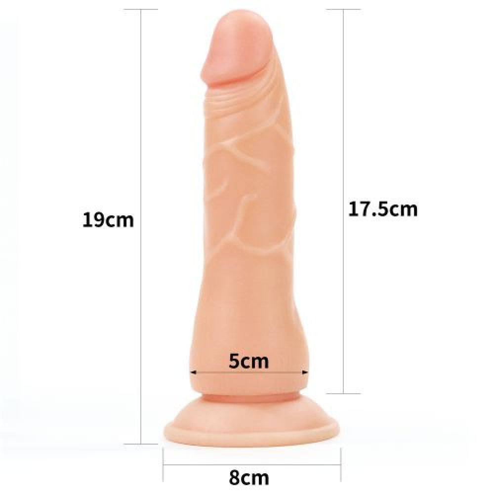 Strap-on belt with realistic dildo Easy Strap on Set 7.5"