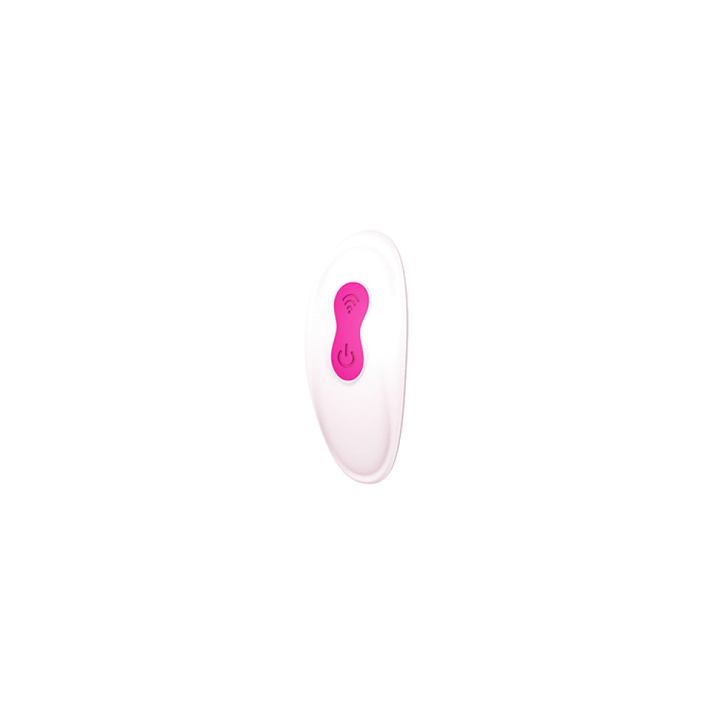 Strapless strap-on with rechargeable vibrating dildo and wireless remote