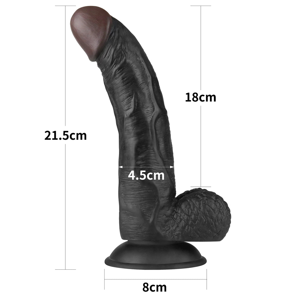 Strapon Belt With Dildo Lovetoy Ingen Black