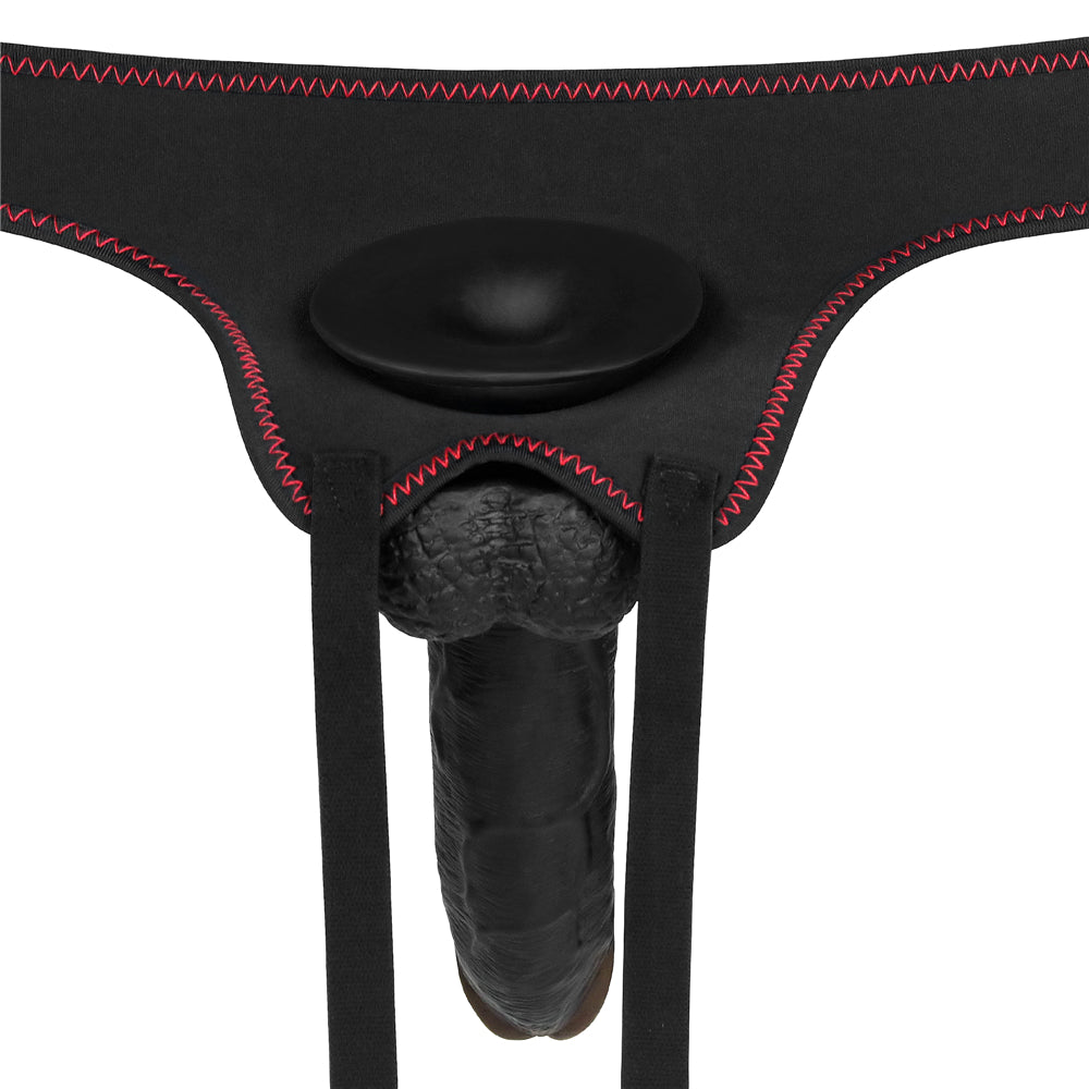 Strapon Belt With Dildo Lovetoy Ingen Black