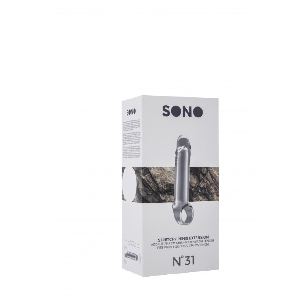 Sono #31 Stretchable Penis Extender Transparent