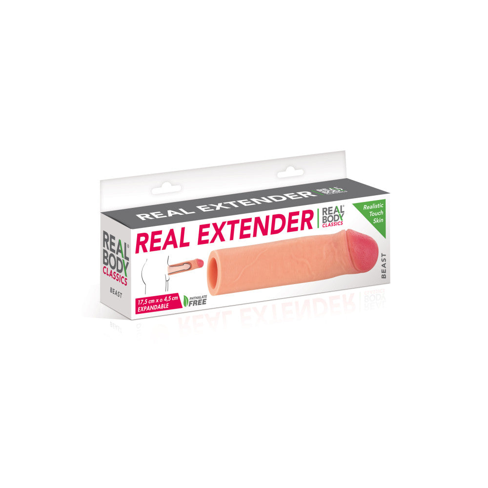 Super Realistic Beast Silicone Penis Extender