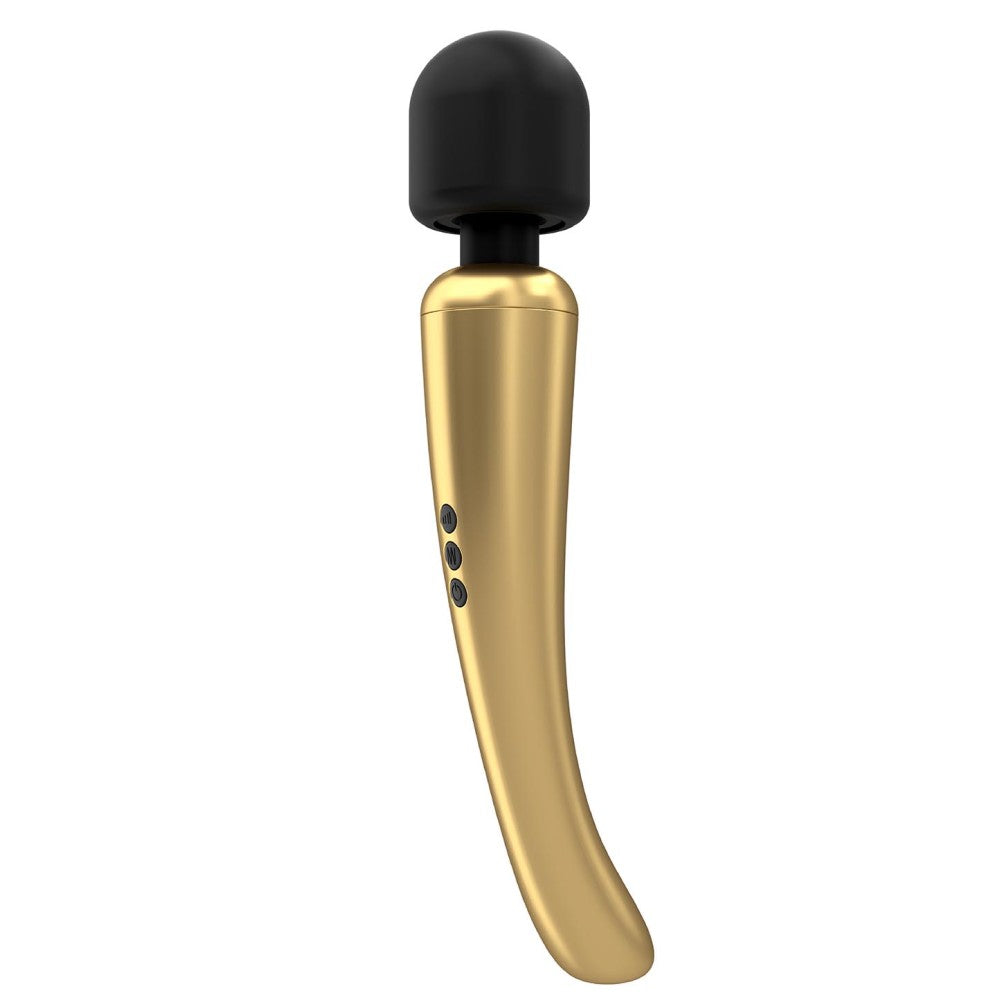 Super powerful massager with built-in battery Dorcel Megawand golden