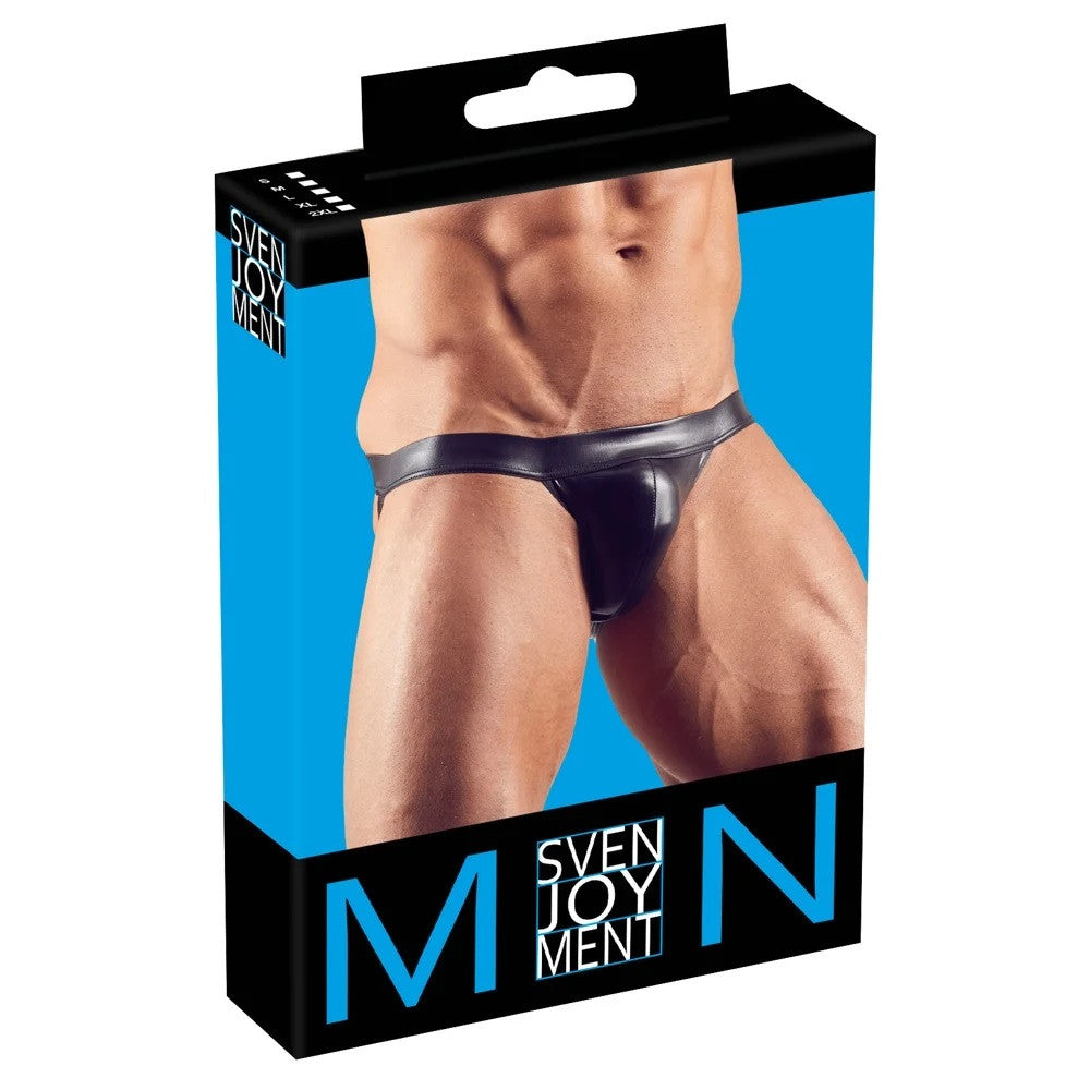 Svenjoyment Jock Erotic Wet Effect Men's Briefs with Open Ass