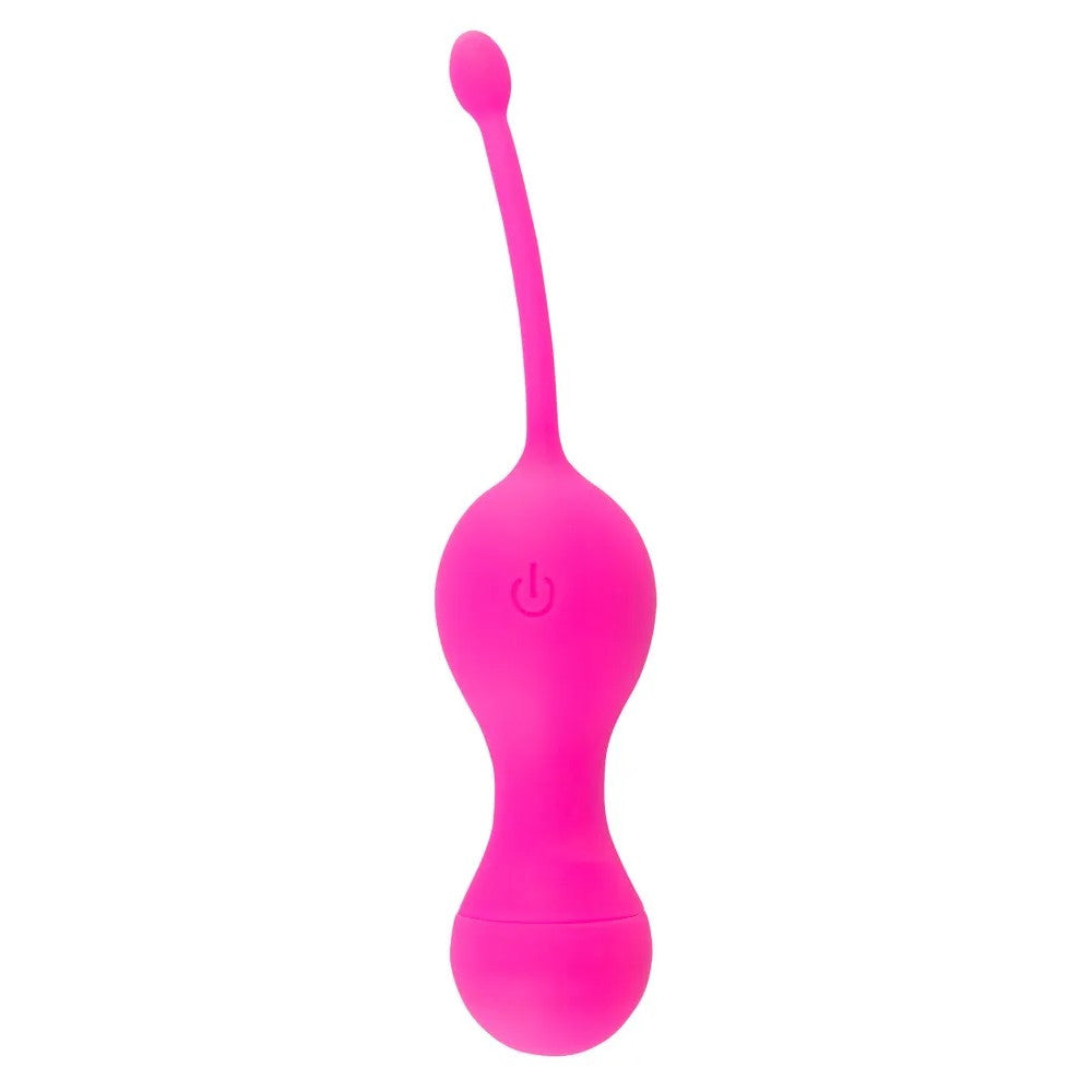 Sweet Smile Rechargeable Silicone Vibrating Balls with Remote