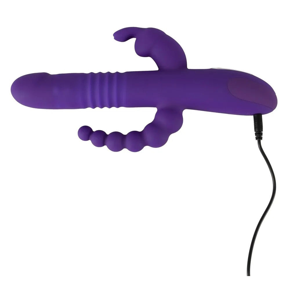 Sweet Smile Triple multifunctional silicone vibrator