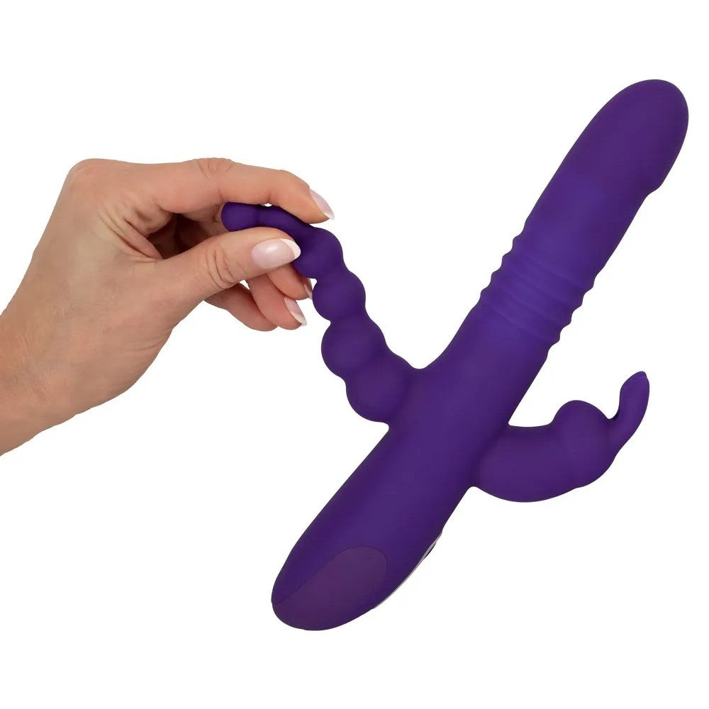 Sweet Smile Triple multifunctional silicone vibrator