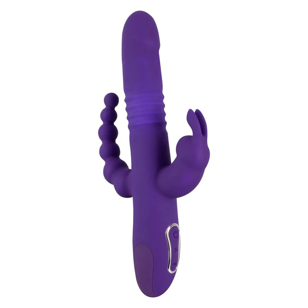 Sweet Smile Triple multifunctional silicone vibrator