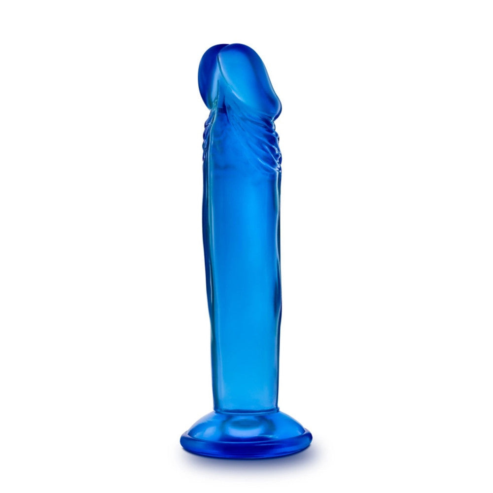 Sweet and Small Jelly Dildo 6" Blue