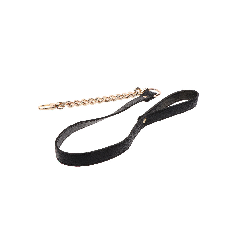 Taboom Dona Luxury BDSM collar with lead