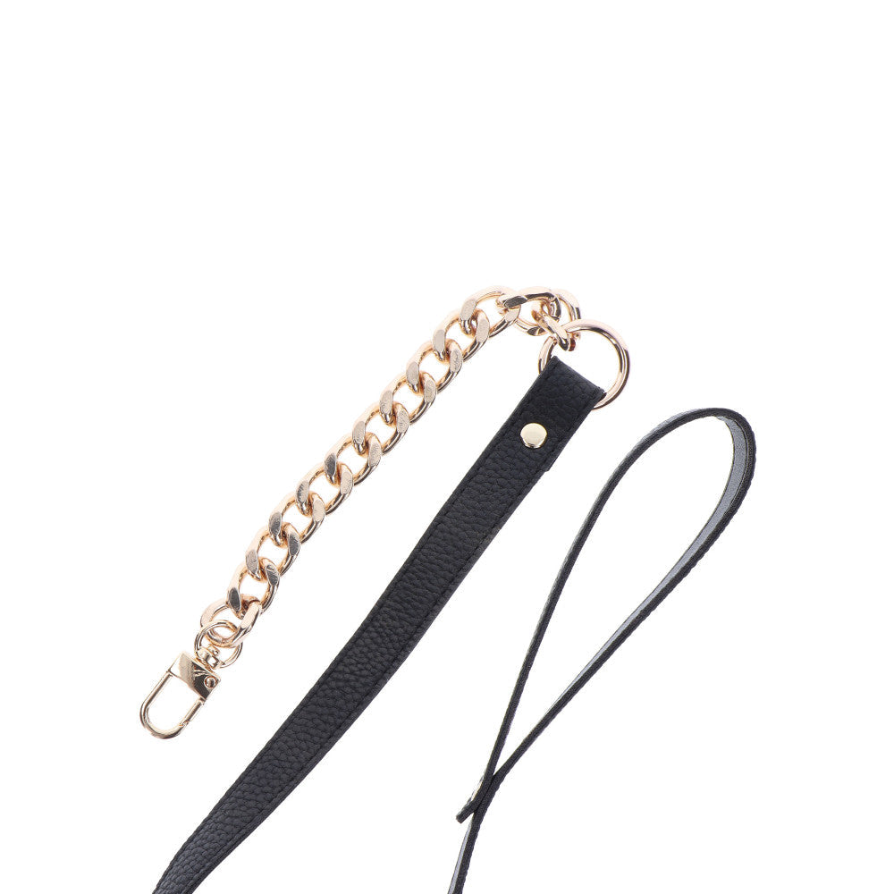 Taboom Dona Luxury BDSM collar with lead