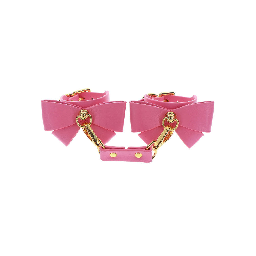 Taboom Malibu Pink Decorative Ribbon Wrist Restraints