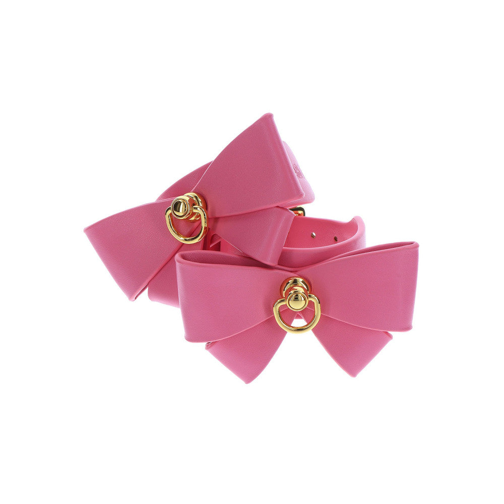 Taboom Malibu Pink Decorative Ribbon Wrist Restraints