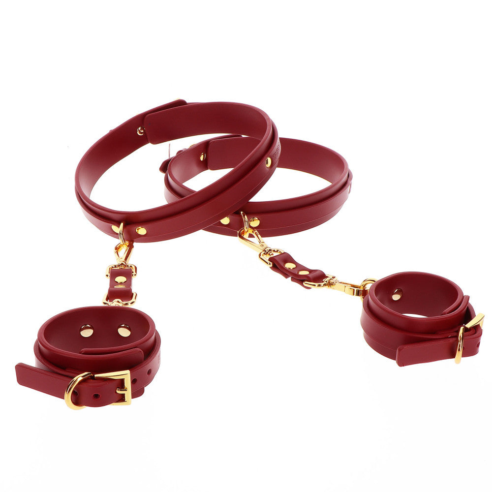 Taboom wrist and hip restraints