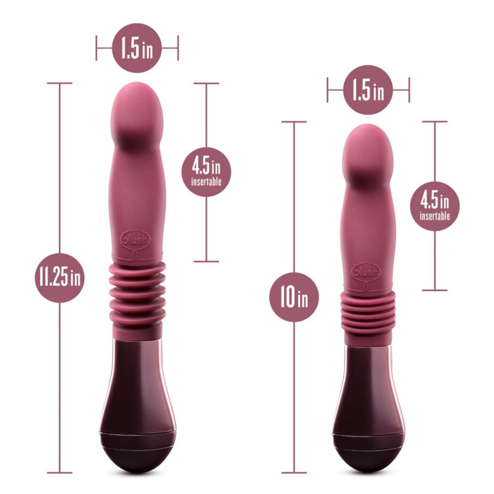 Temptasia Trixie Rechargeable Silicone Thrusting Dildo