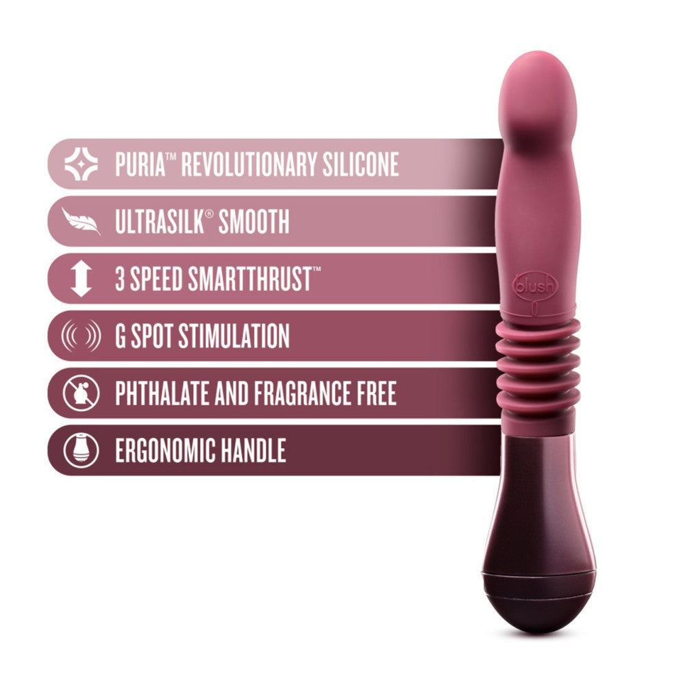 Temptasia Trixie Rechargeable Silicone Thrusting Dildo