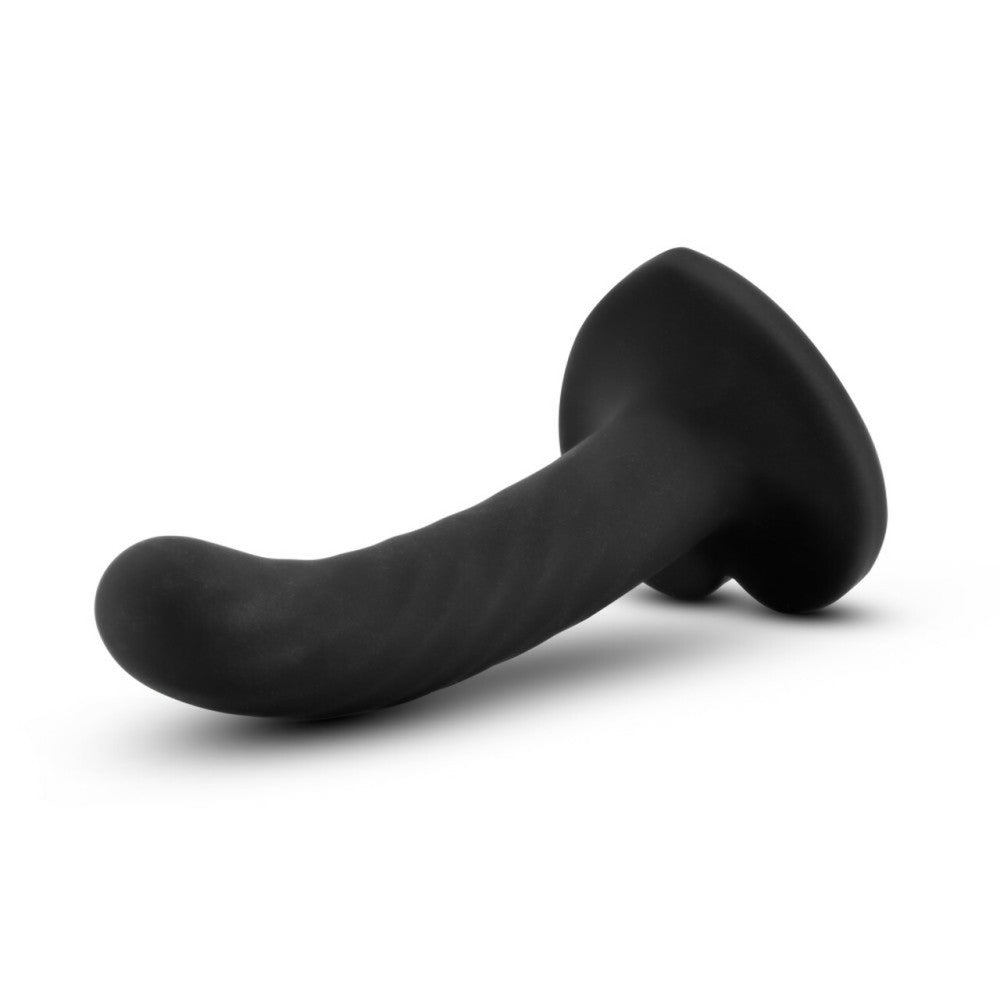 Temptasia Twist heart vacuum base silicone dildo size S