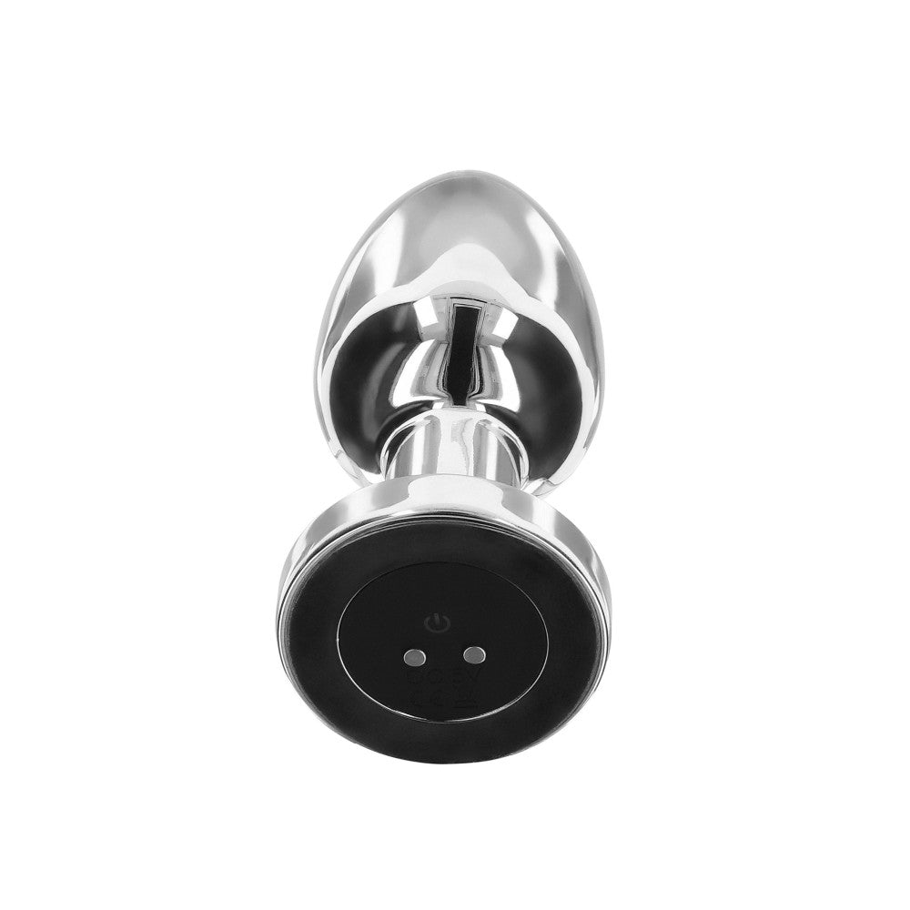 The Glider L Metal Rechargeable Vibrating Anal Butt Plug