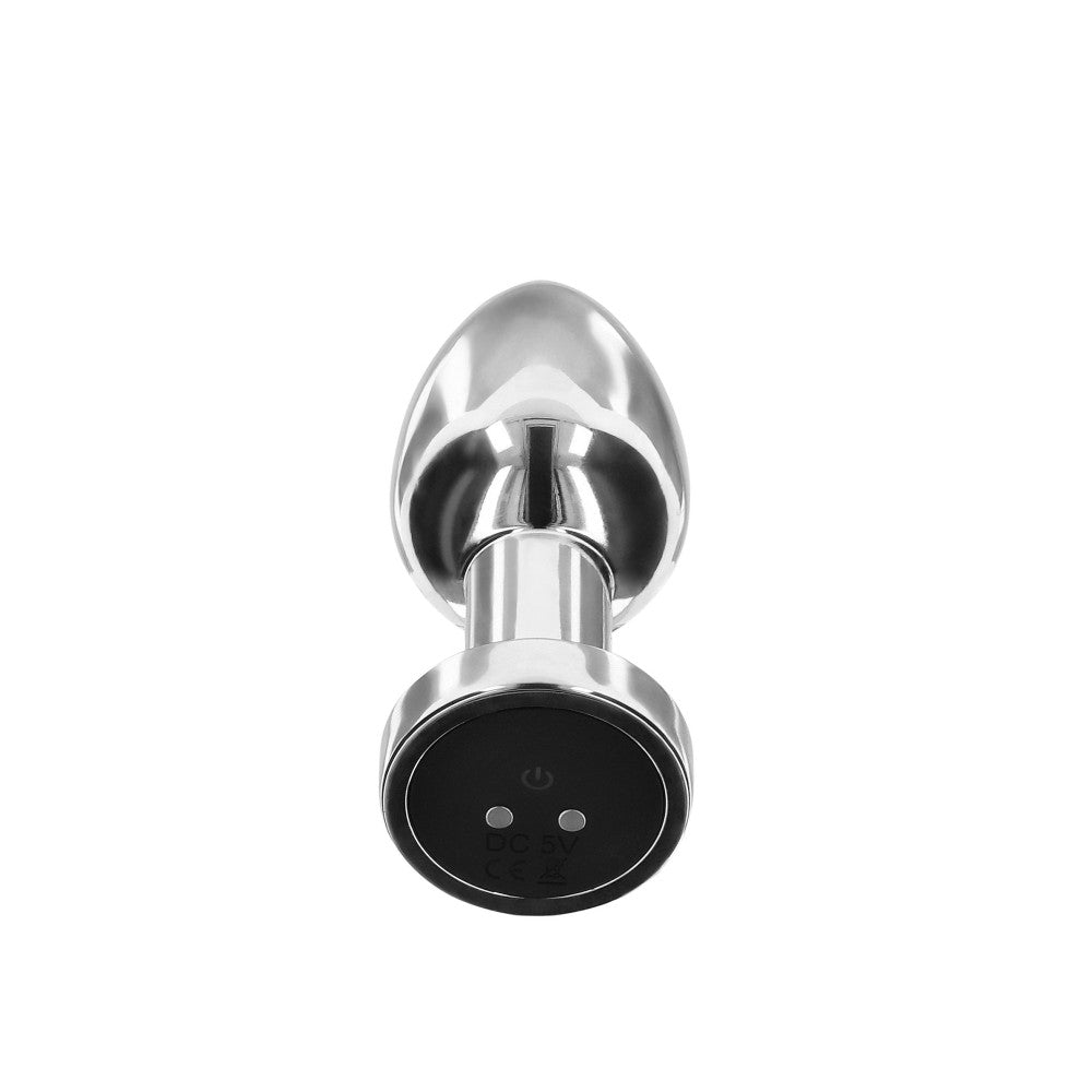 The Glider Metal Rechargeable Vibrating Butt Plug