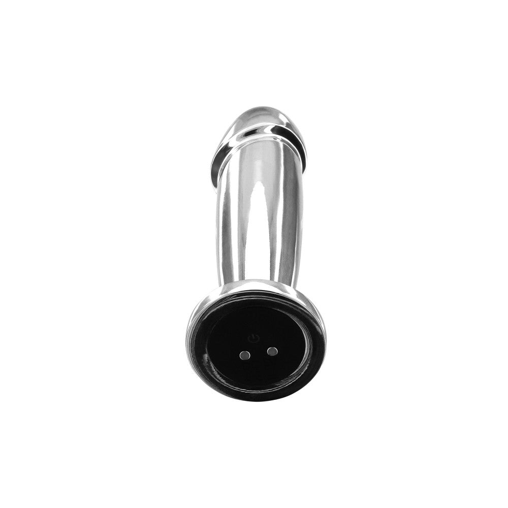 The Intruder Metal Rechargeable Vibrating Anal Butt Plug