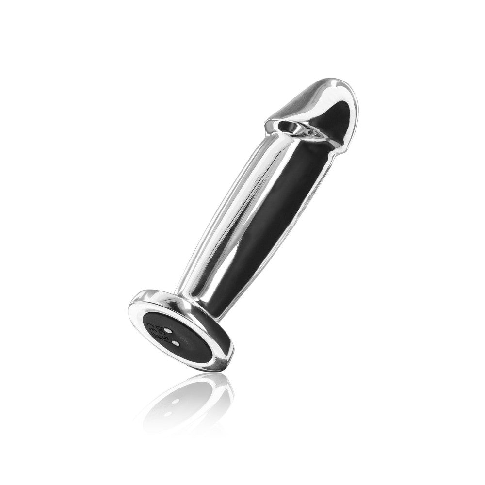 The Intruder Metal Rechargeable Vibrating Anal Butt Plug