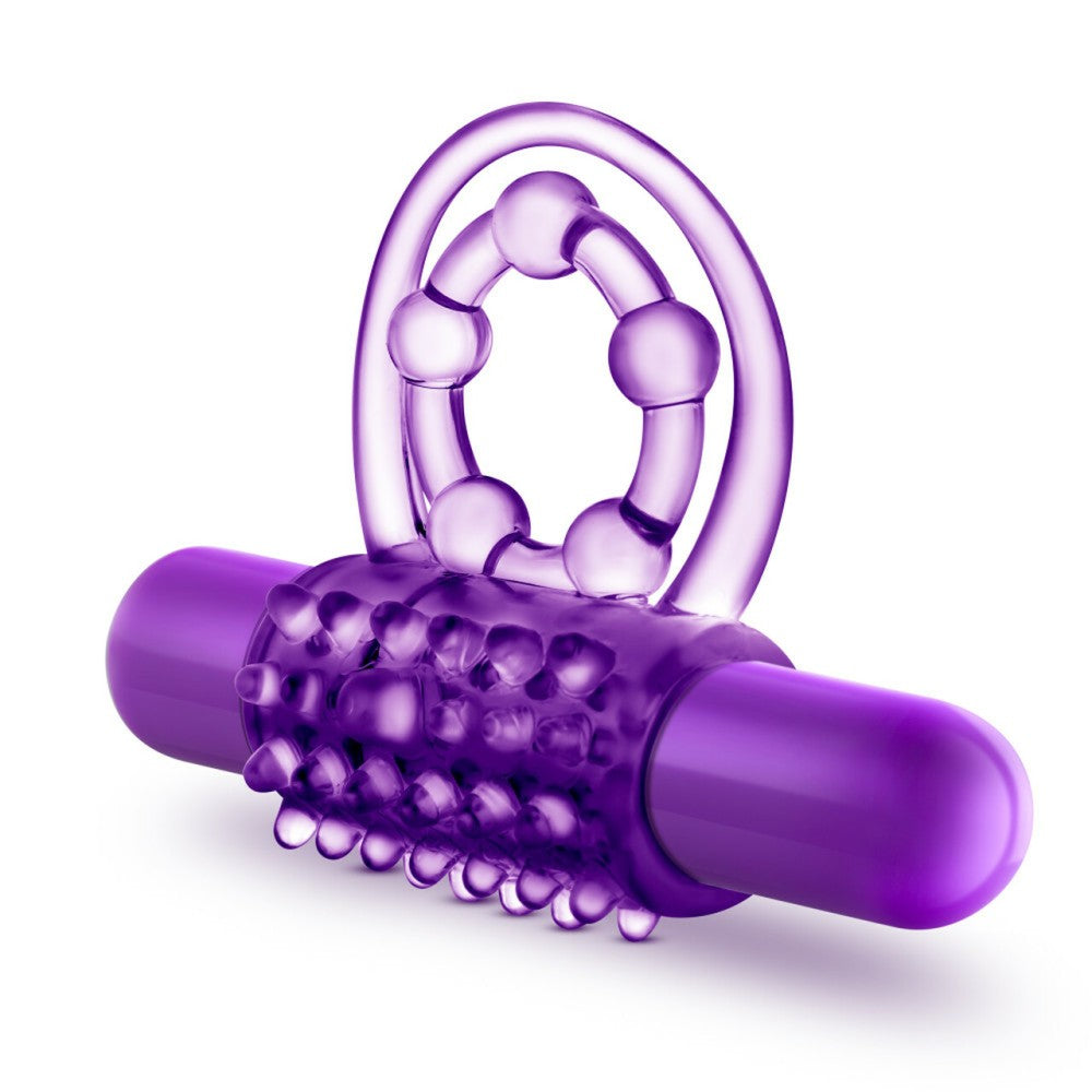 The Player Vibrating Cock Ring with Bullet Vibrator