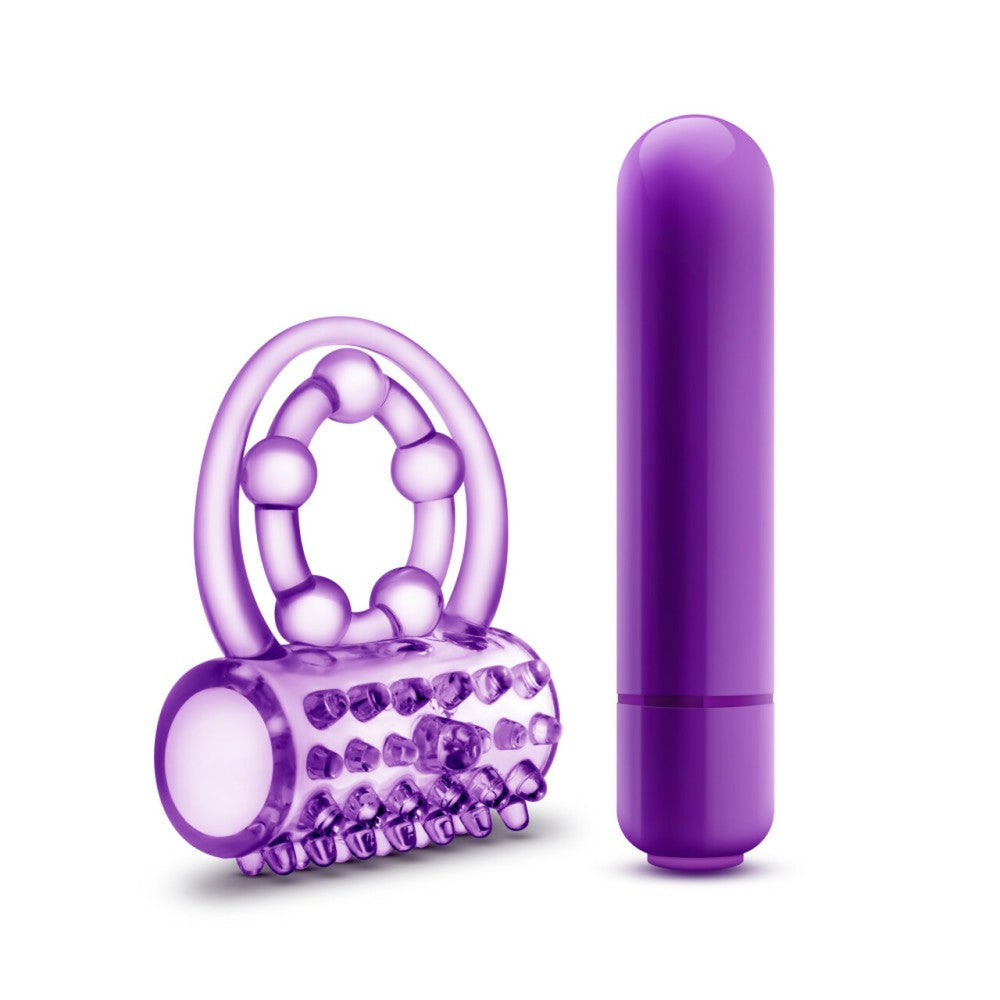 The Player Vibrating Cock Ring with Bullet Vibrator