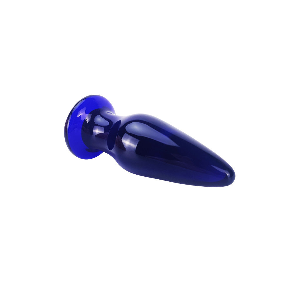 The Shining Rechargeable Vibrating Glass Butt Plug