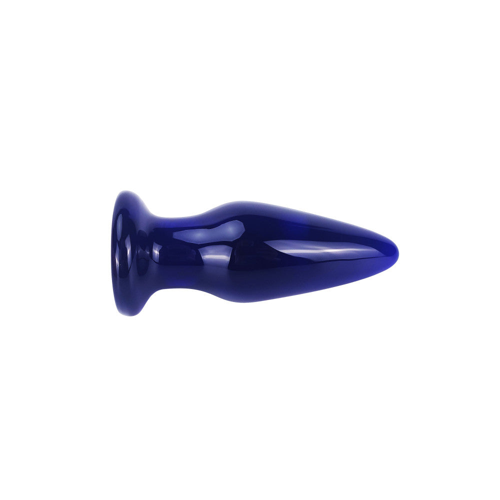 The Shining Rechargeable Vibrating Glass Butt Plug