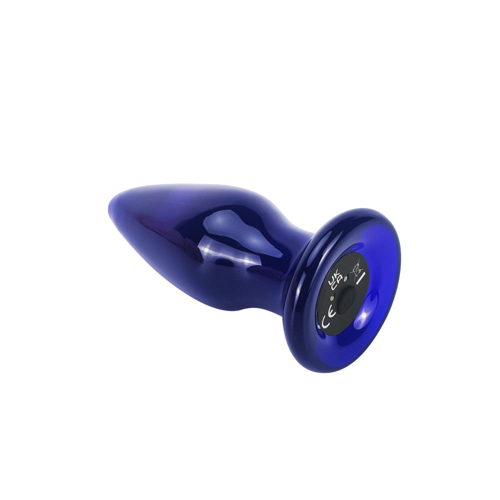 The Shining Rechargeable Vibrating Glass Butt Plug