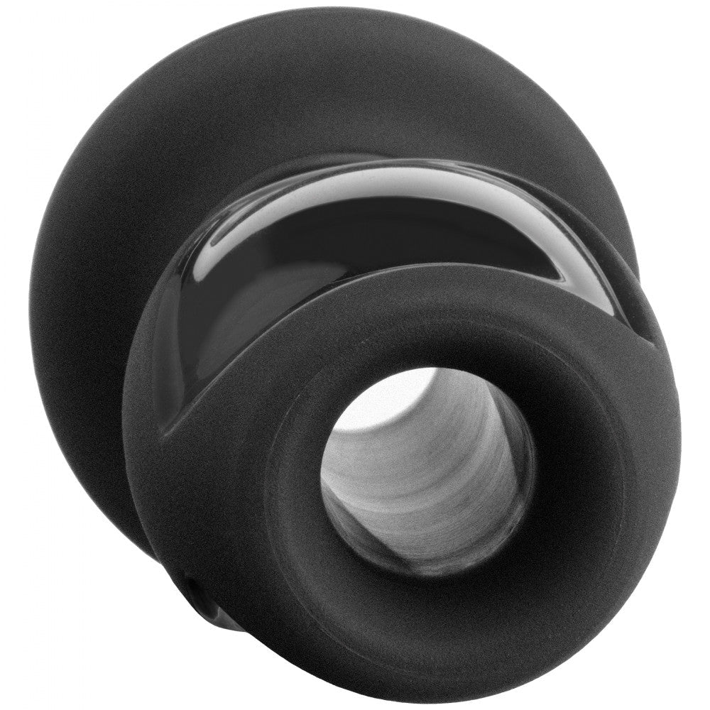 The Stretch S Silicone Butt Plug with Opening