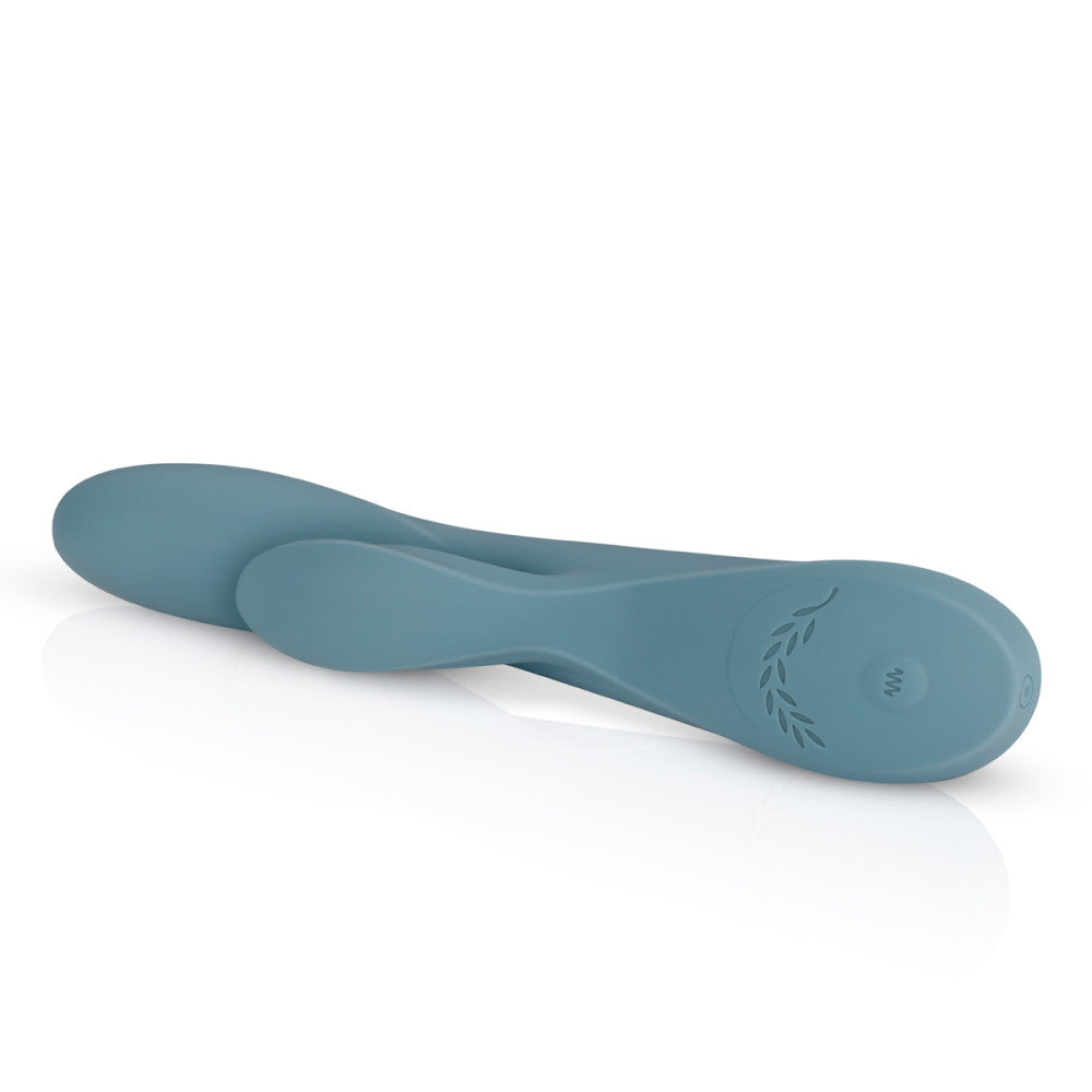 The Violet luxury rechargeable G-spot rabbit vibrator made of silicone