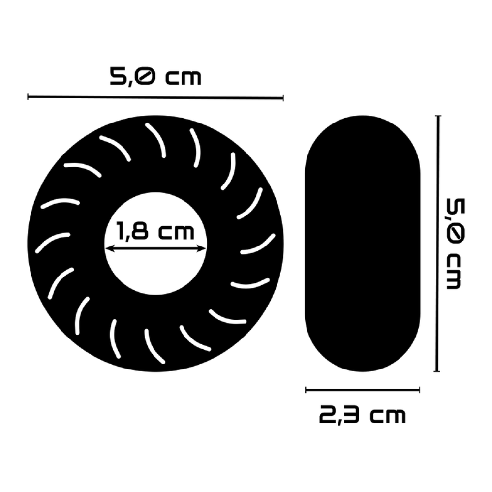 Thick cock ring | Powering PR 08 transparent