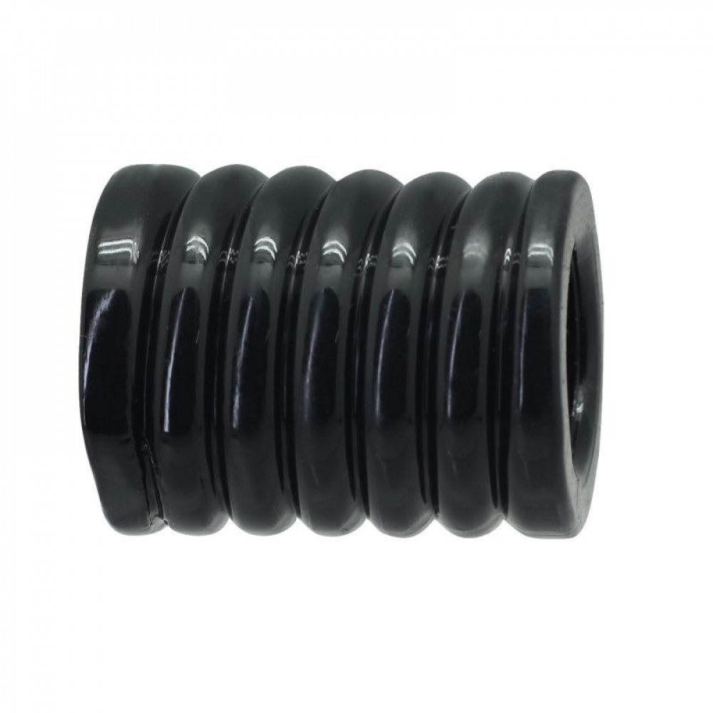 Thick double-faced cock ring Clear Sleeve black