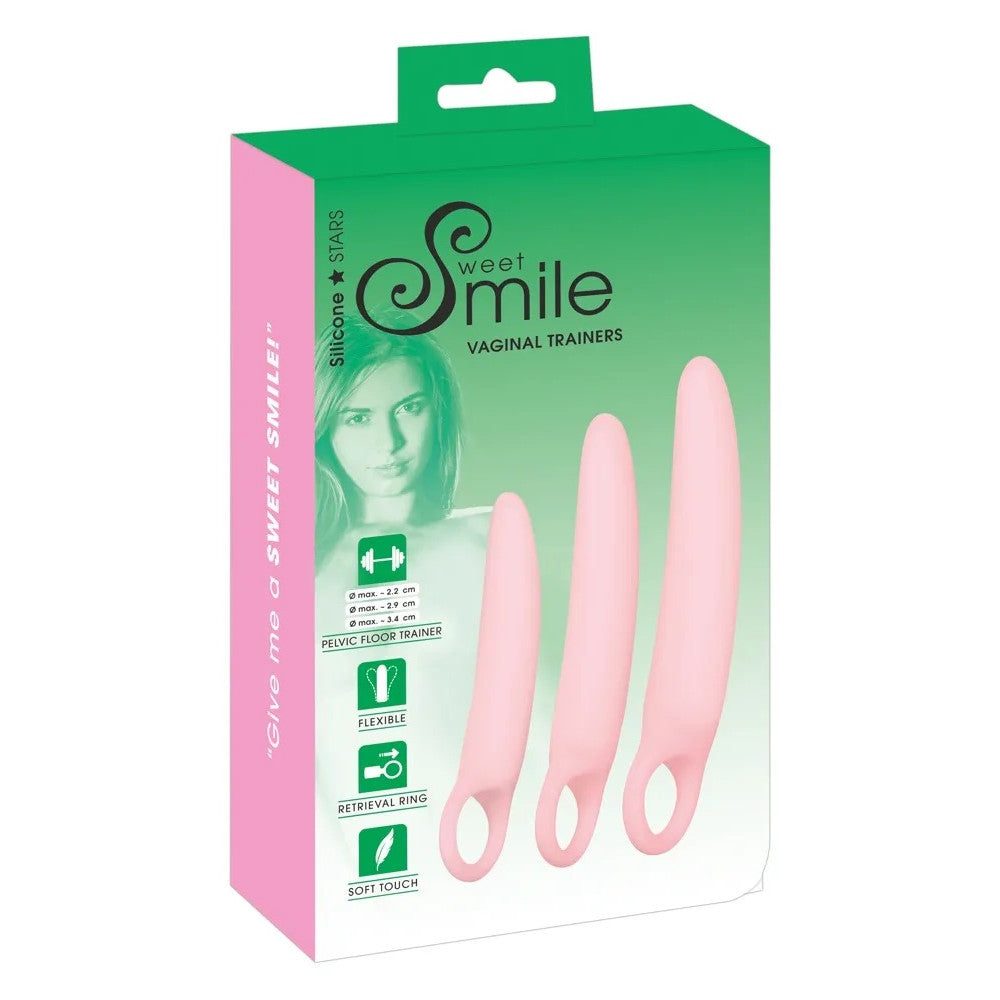 Three Sweet Smile vaginal dilators