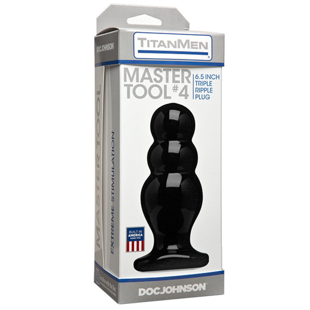 TitanMen Master Tool 4 Large Anal Butt Plug