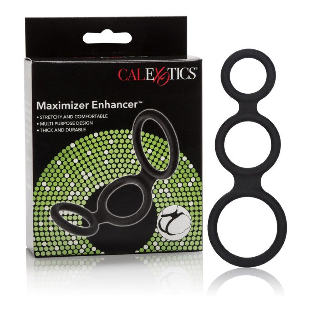 Triple Silicone Cock Ring Maximizer