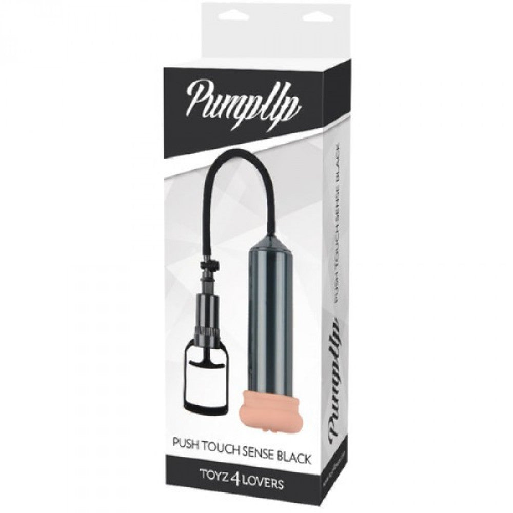 Vacuum penis pump Push Touch Sense black