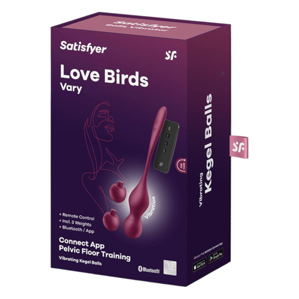Satisfyer Love Birds Vary Vibrating Vaginal Balls with App
