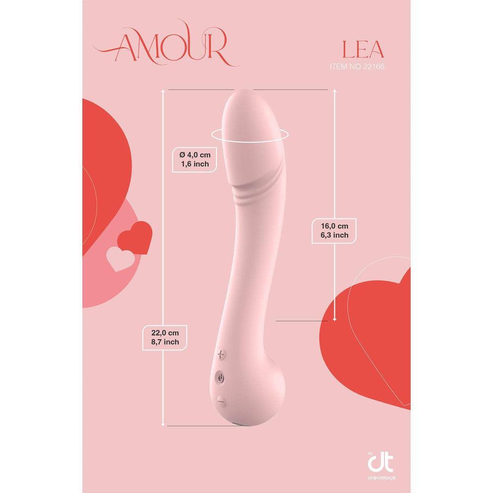Ver. new Lea Silicone Rechargeable Vibrator