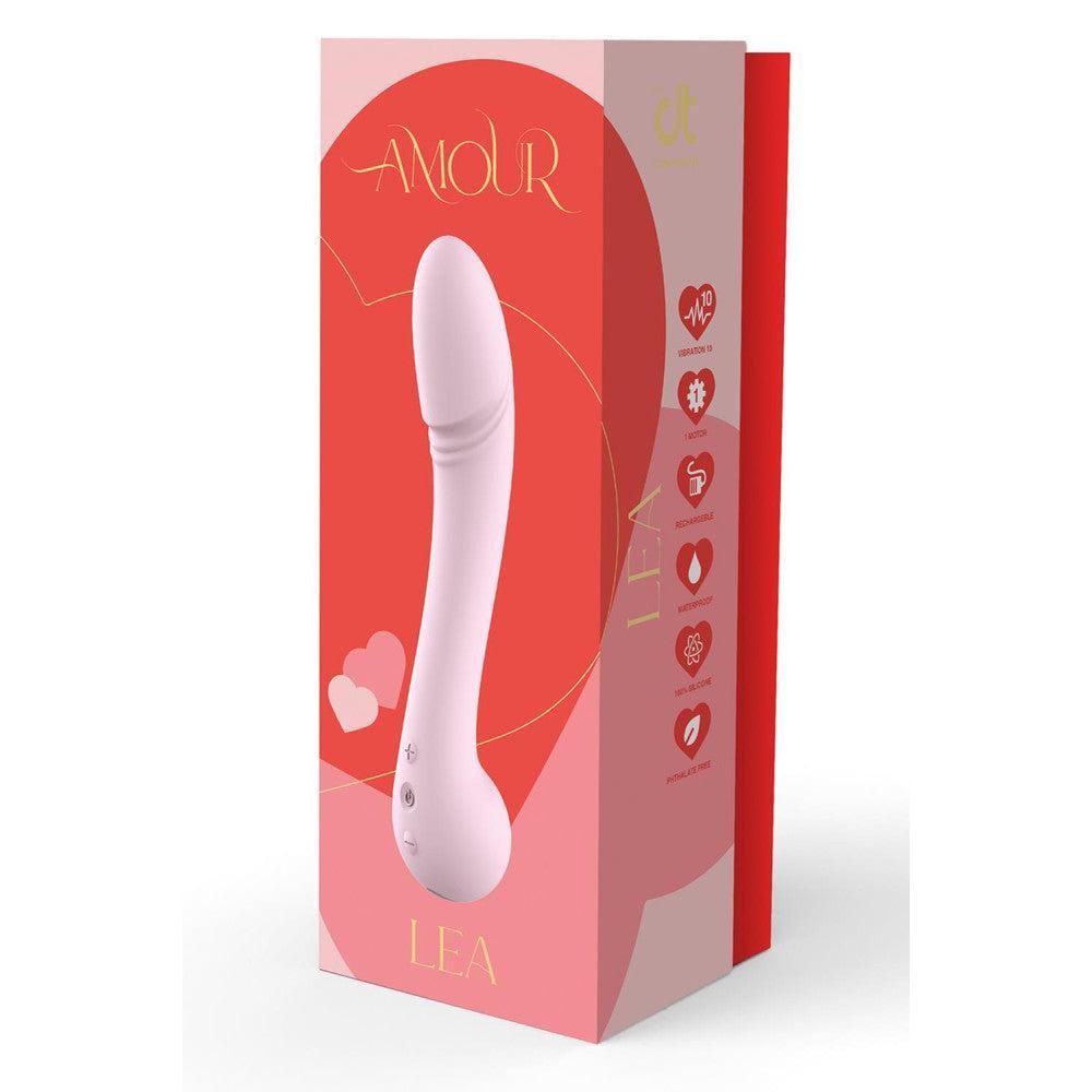 Ver. new Lea Silicone Rechargeable Vibrator