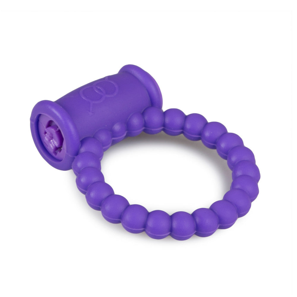 Vibrating Cock Ring Symbol Purple