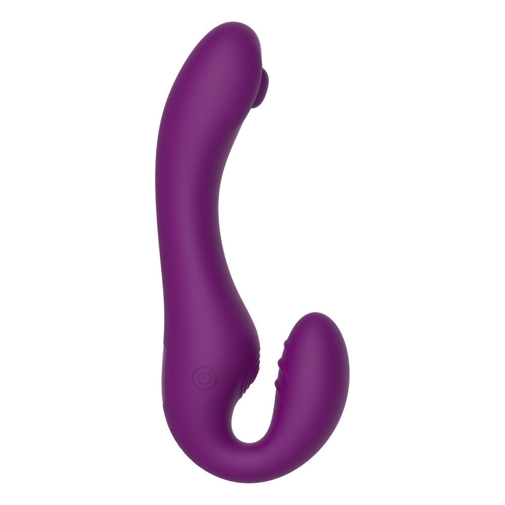 Vibrating Double Strapless Dildo with Xocoon Remote