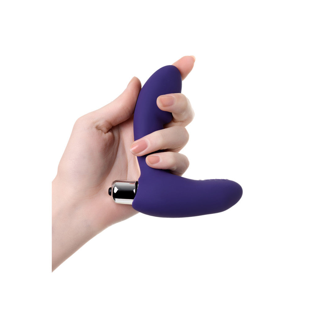 Vibrating Prostate Stimulator made of silicone Bruman