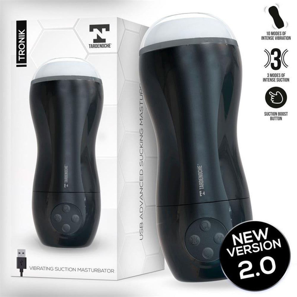 Vibrating & Sucking Tronik Masturbator