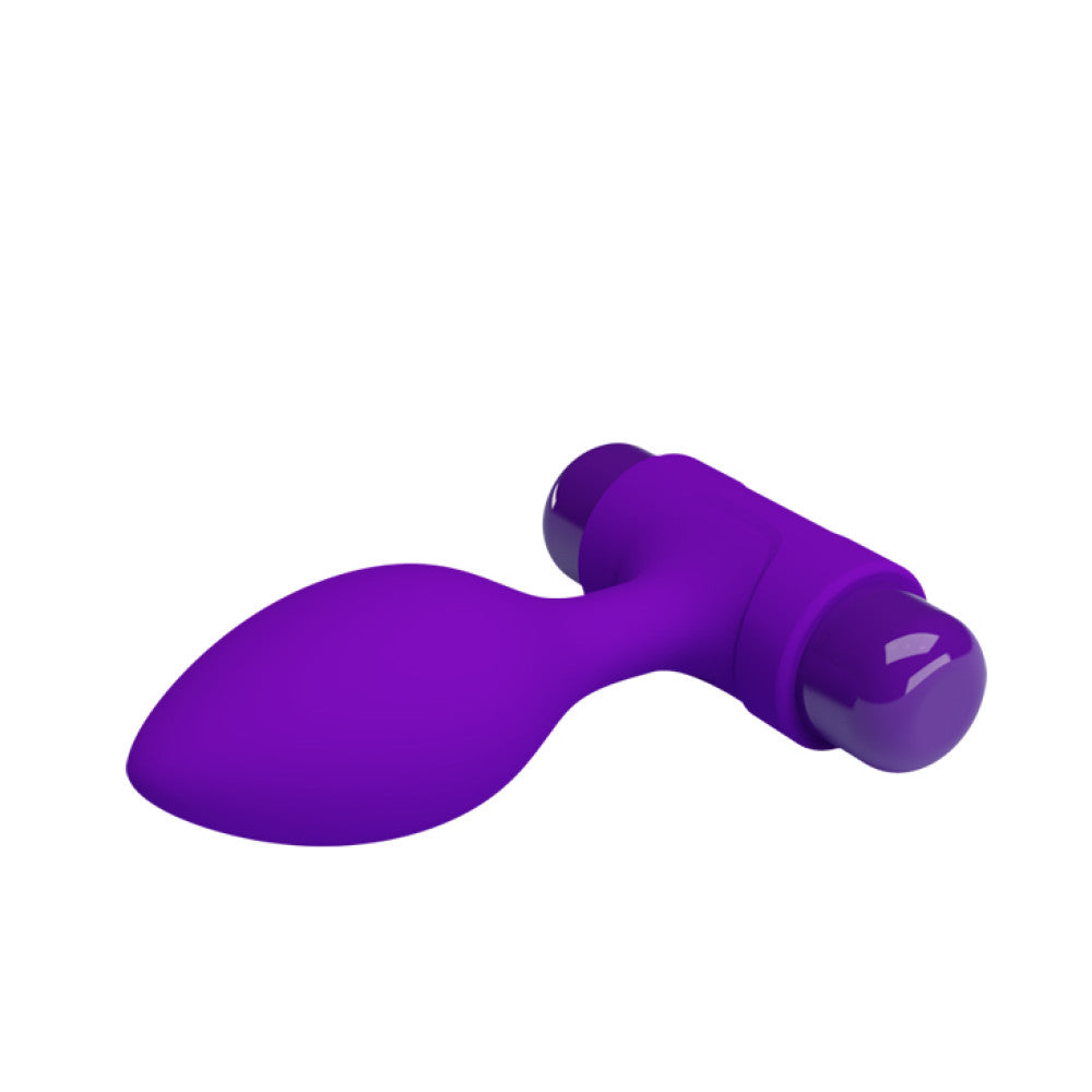 Vibrating anal dilator VIbra Plug purple